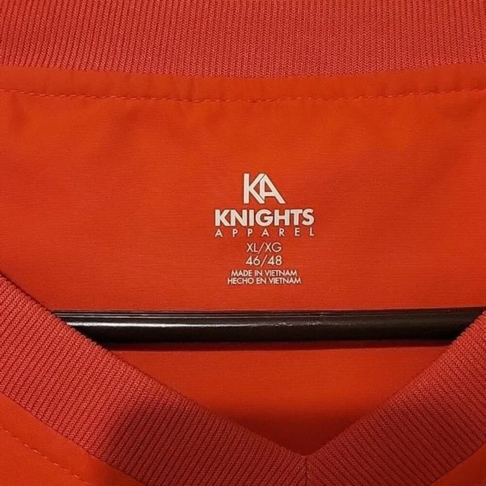 Vintage Oregon State Beavers Knights Apparel Pullover Jacket XL Orange‎